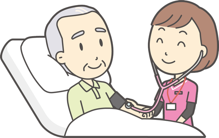 健康チェックイラスト